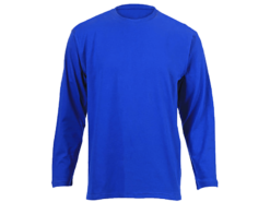 Kids Long Sleeve T-Shirt - Royal Blue