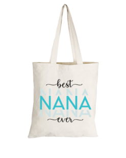 Pic-a-Tee Personalised Shopper Bag with Mom or Nana Print