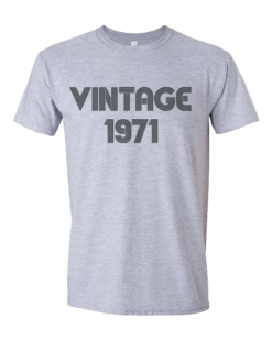 Swiftee Birthday T-Shirt with Vintage Vinyl Print