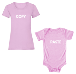 Pic-a-Tee Mom Copy & Paste Printed Tees
