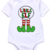 Pic-a-Tee Baby bodyvest with little elf print