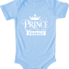 Pic-a-Tee Baby Bodyvest with Prince of the Family print