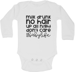 Baby Bodyvest with #Babylife Print