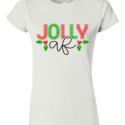 Pic-a-Tee White T-Shirt with Jolly AF Print