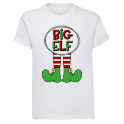 Pic-a-Tee Christmas Shirt with Big Elf Print