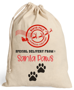 Pic-a-Tee Santa Paws Stocking