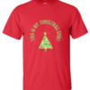 Pic-a-Tee Christmas Red T-Shirt with My Christmas Tree Print