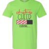 Pic-a-Tee Christmas Lime T-shirt with Christmas Cheer Loading