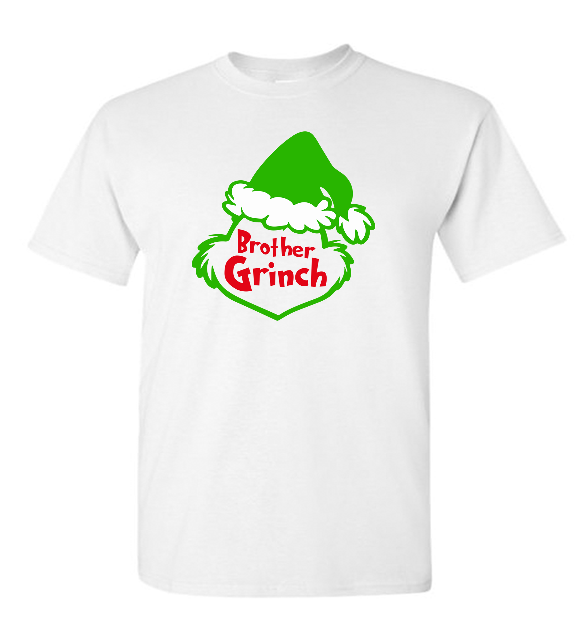 BrotherGrinch Pic-a-Tee Christmas T-Shirt with Brother Grinch Print