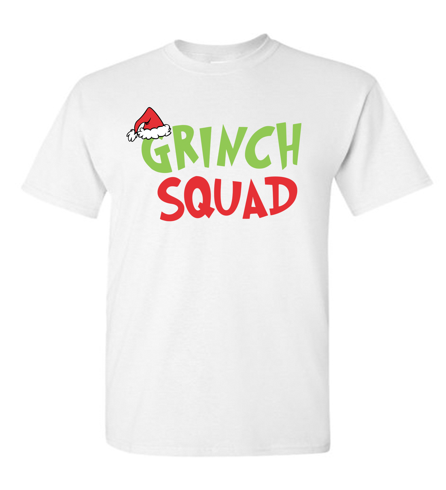 GrinchSquad Pic-a-Tee Christmas T-Shirt with Grinch Squad Print