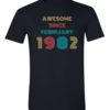 Pic-a-Tee T-shirt with Awesome Since Year Birthday Print