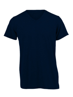 Pic-a-Tee Unisex V-neck T-shirt Navy