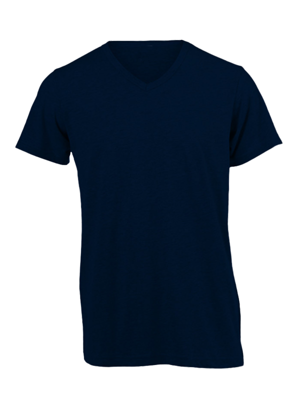 Pic-a-Tee-V-Neck Navy Pic-a-Tee Unisex V-neck T-shirt Navy