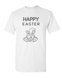 Pic-a-Tee Colour in your own T-Shirt with Easter Bunny Print