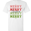 Pic-a-Tee T-shirt with Merry Christmas Colour Prints