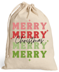 Pic-a-Tee Merry Christmas Santa Sack
