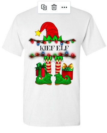 a378d005-826e-4359-af62-336641c6b0c9 Pic-a-Tee PErsonalised Kief Elf Print