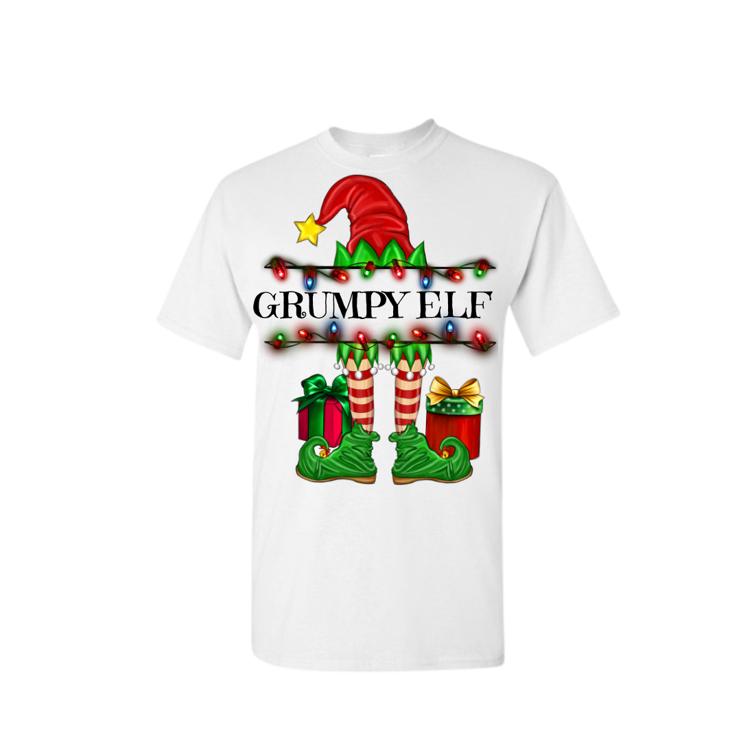 5 Pic-a-Tee Grumpy Elf T-shirt