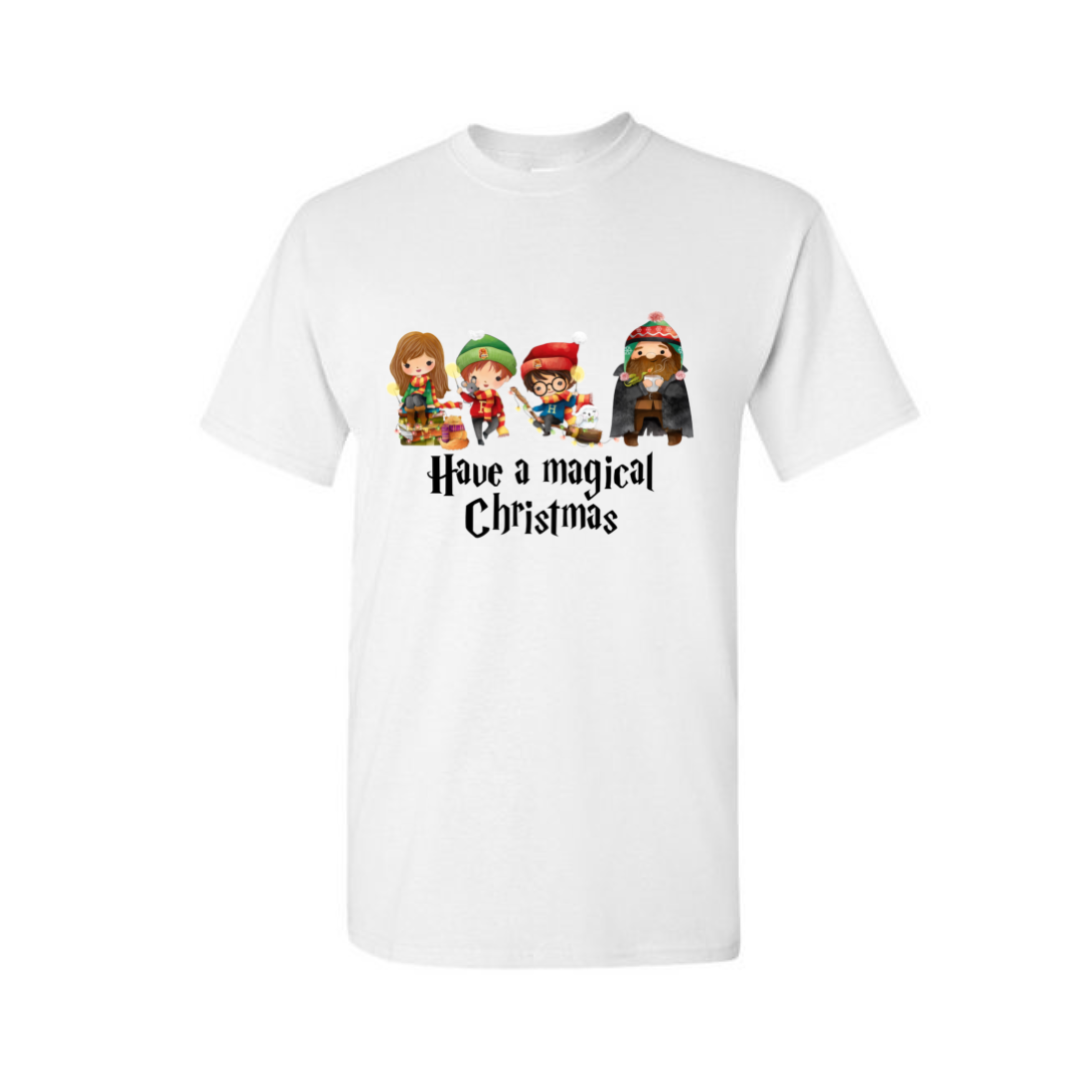 Untitled (1080 × 1080 px) (5) (1) Pic-a-Tee Harry Potter Magical Christmas T-shirt