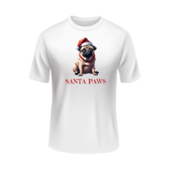 Pic-a-Tee Pug Christmas T-shirt