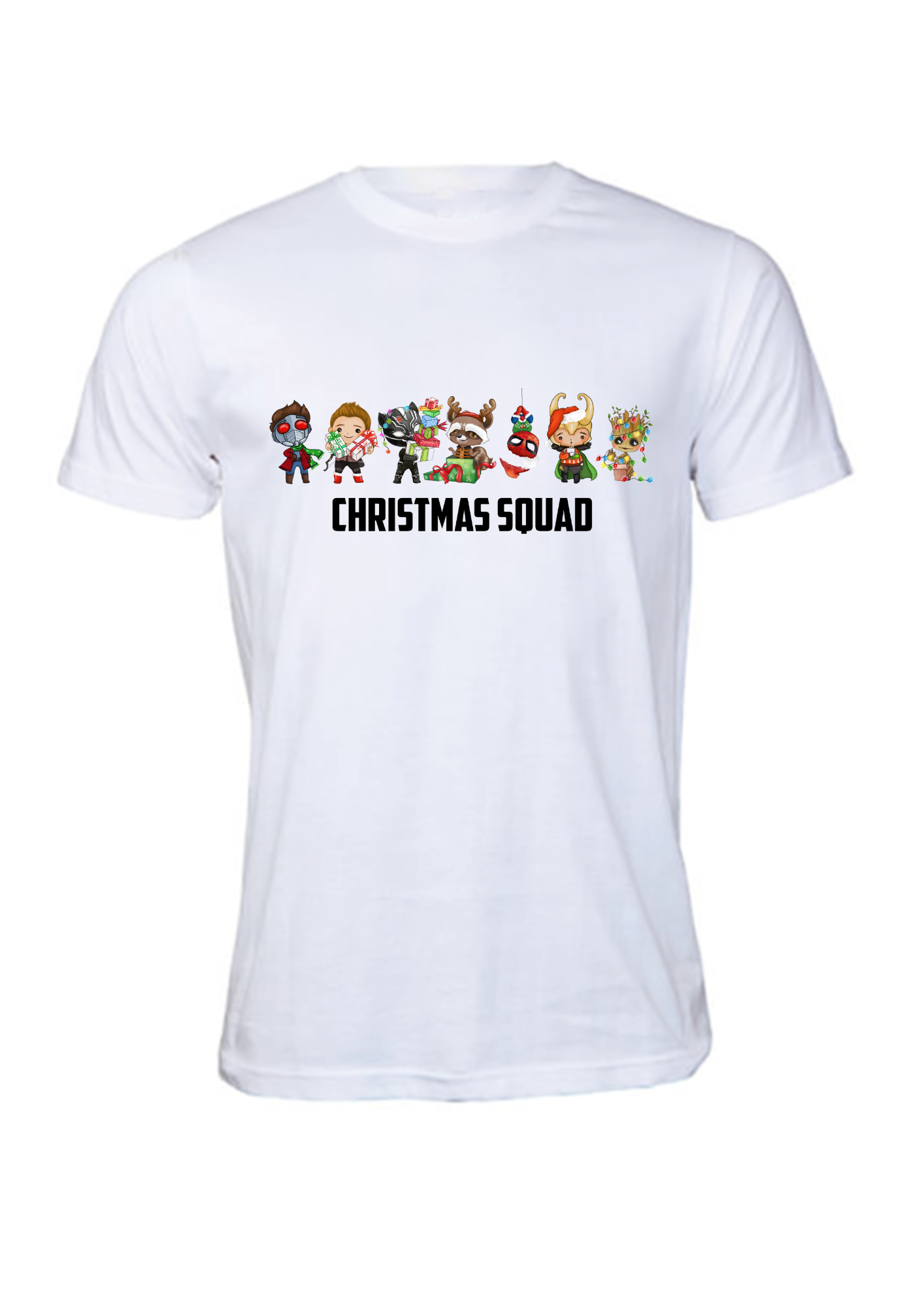 image0 (8) Pic-a-Tee Christmas Squad T-shirt