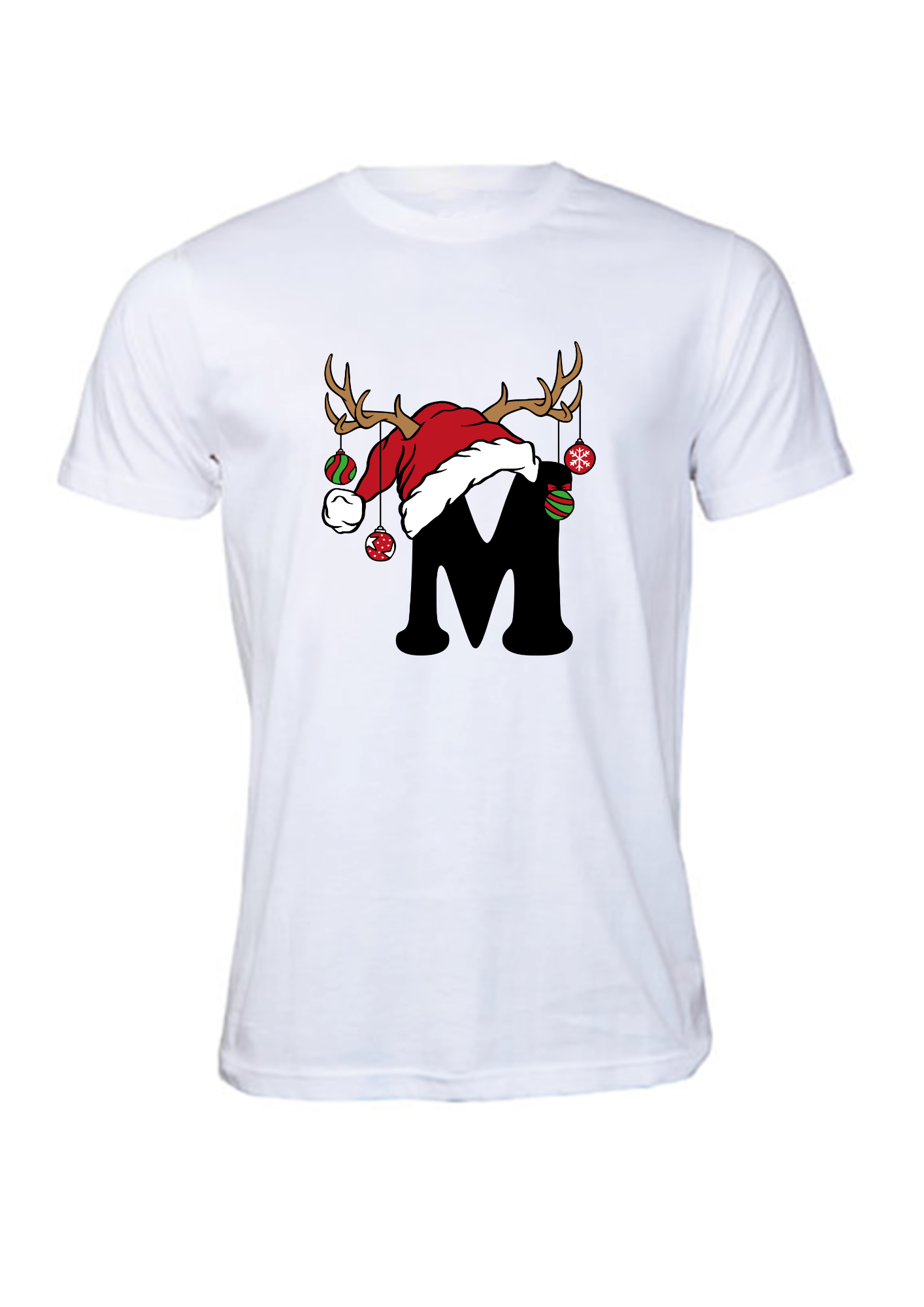 image1 (3) Pic-a-Tee Reindeer Monogram T-shirt