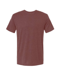 Pic-a-Tee Premium Maroon Melange T-shirt