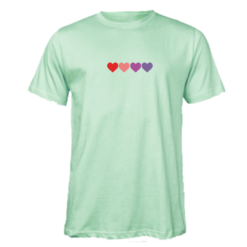 Pic-a-Tee T-shirt with Heart Embroidery