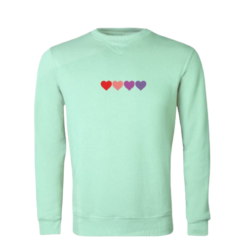 Pic-a-Tee Sweater with Heart Embroidery