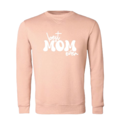 Pic-a-Tee Sweater with Best Mom Ever Print