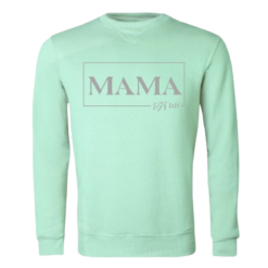 Pic-a-Tee Sweater with Mama Est Print