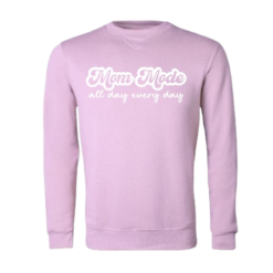 Pic-a-Tee Sweater with Always in Mom Mode Print