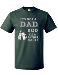 Pic-a-Tee T-shirt with Dad Bod Print