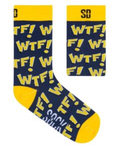 WTF Adult Socks