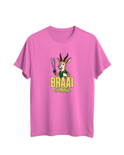 Pic-a-Tee Kids Braai Bokkie with tongs T-shirt