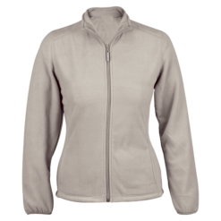 Pic-a-Tee Fleece Jacket Ladies Beige