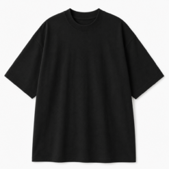 Pic-a-Tee Heavyweight Oversized Black T-shirt