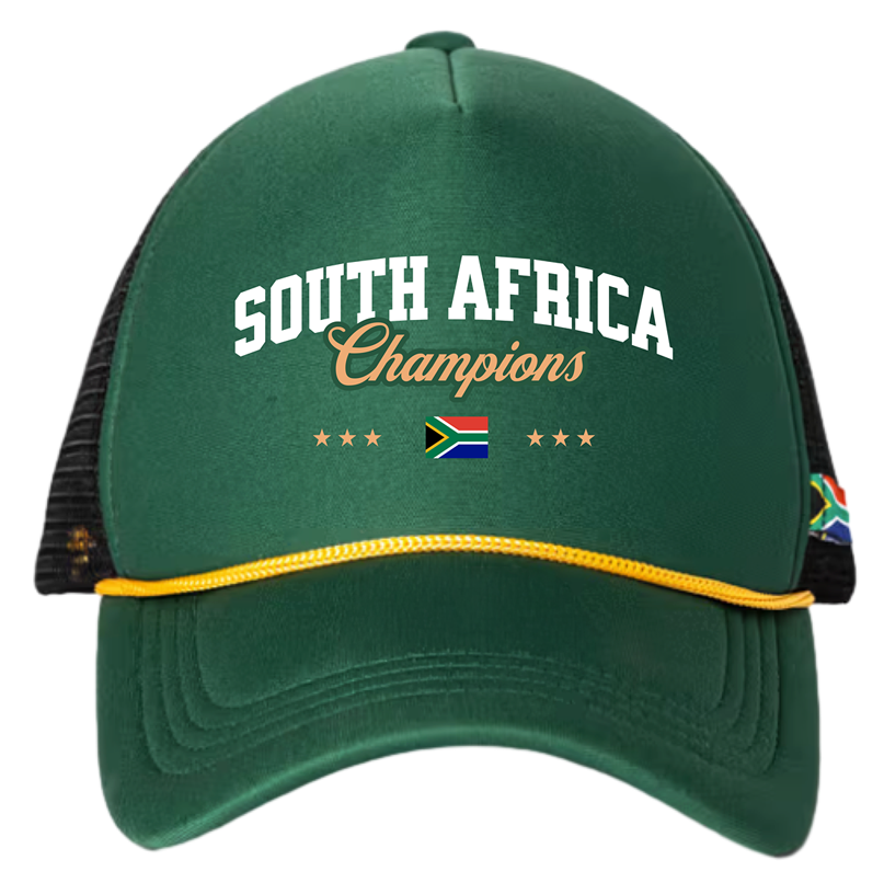 SouthAfrican Champions Pic-a-Tee South Africa Supporters Baseball cap