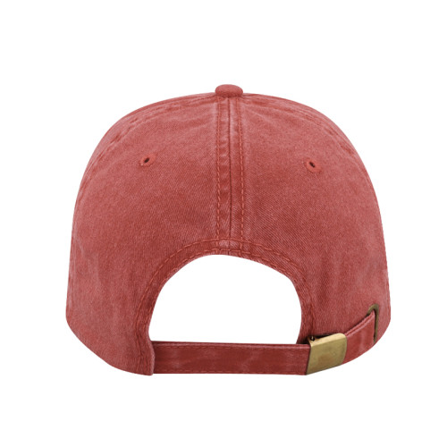 Pic-a-Tee Washed Dad Cap Back Red