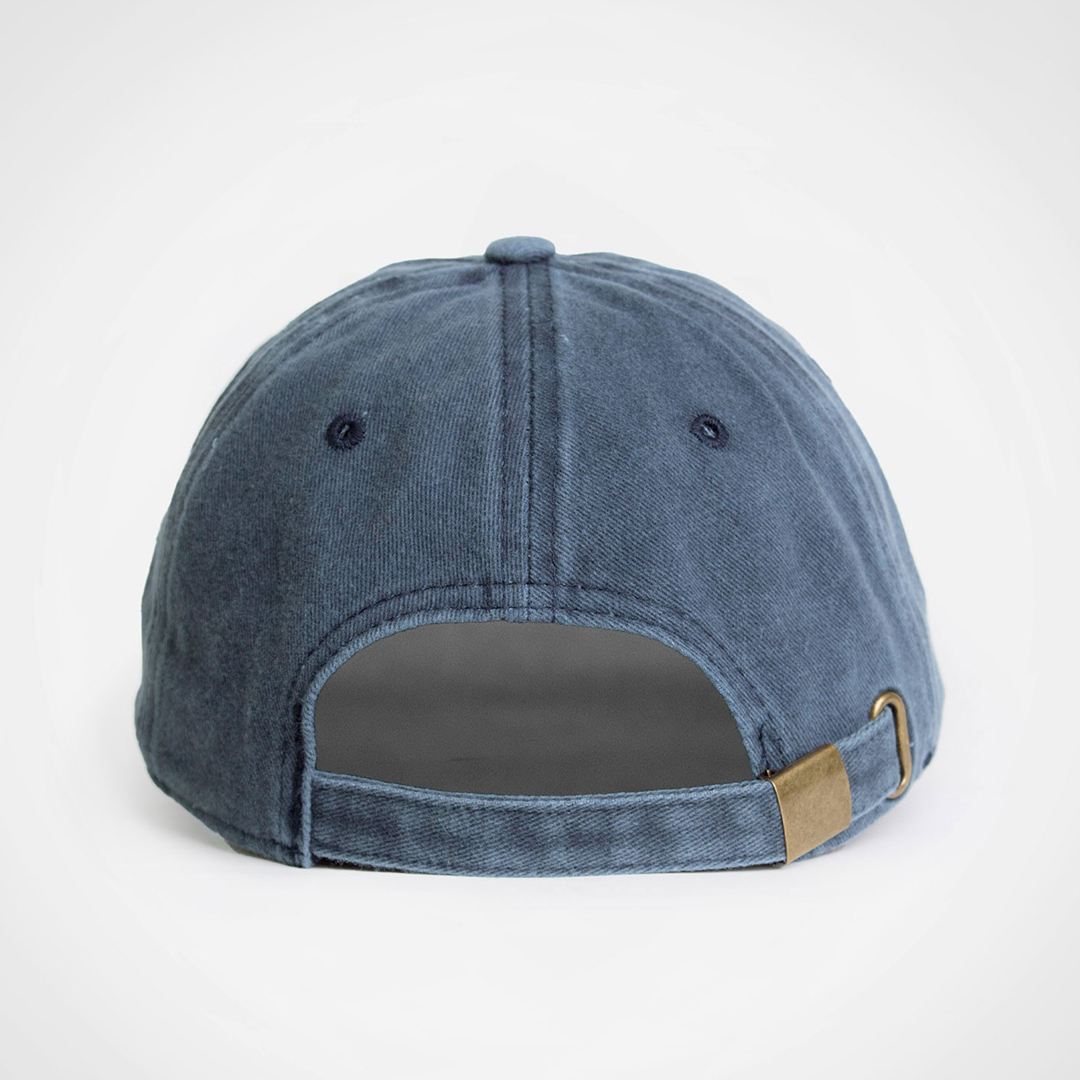 Pic-a-Tee Washed Dad Cap Left Back Denim
