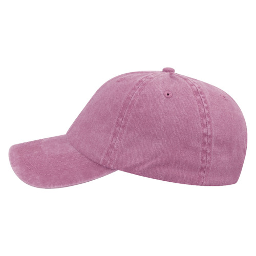 Pic-a-Tee Washed Dad Cap Left Pink