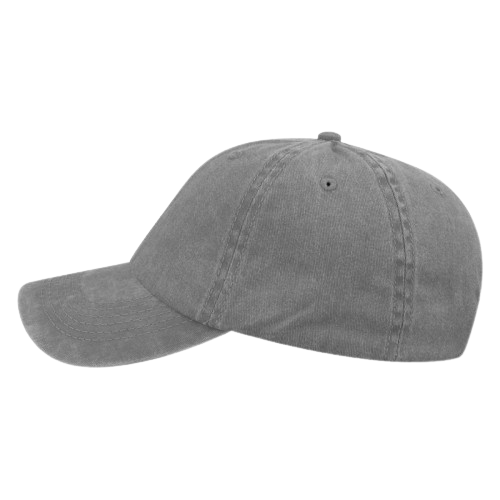Pic-a-Tee_Washed_Dad_Cap_Grey_Left