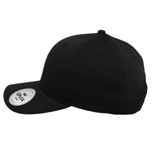 Uflex_5_panel_Easy_Print_Cap_Left_Black