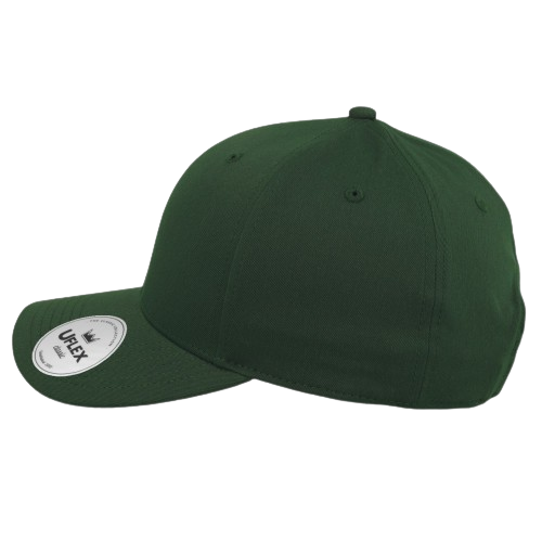 Uflex_5_panel_Easy_Print_Cap_Left_Bottle_Green